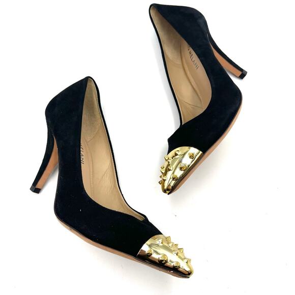 ANTONIO MILANI CANDACE stiletto shoes black sz 7 - Picture 2 of 12